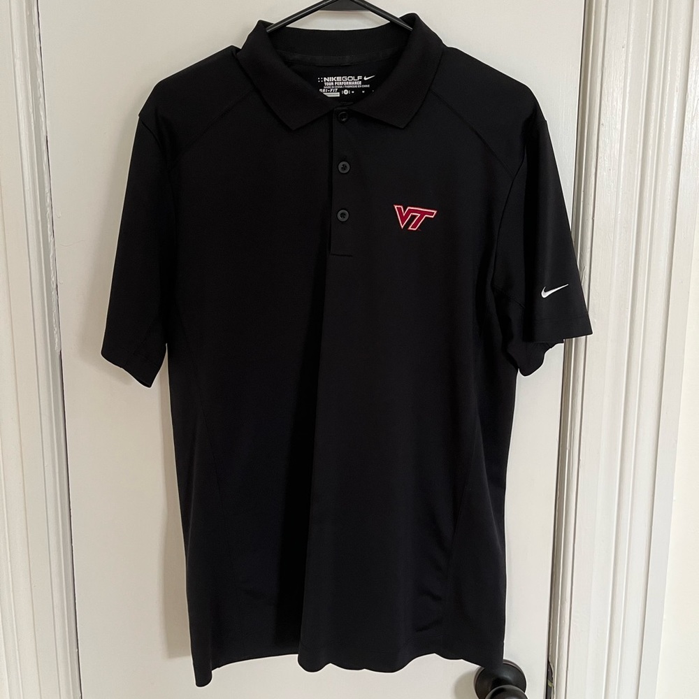 Virginia Tech Nike Performance Polo size Medium